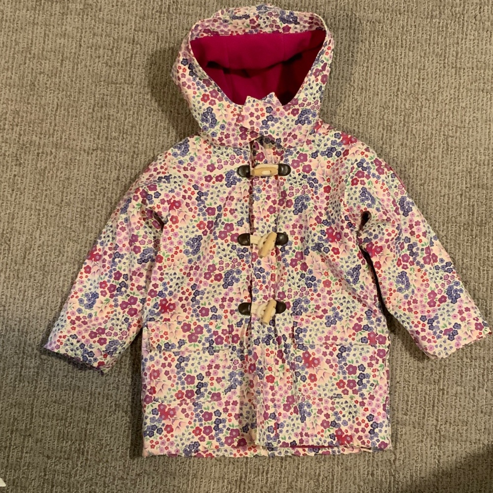 Jojo Maman Bebe Cozy Lined Rain Coat (3-4 years)
